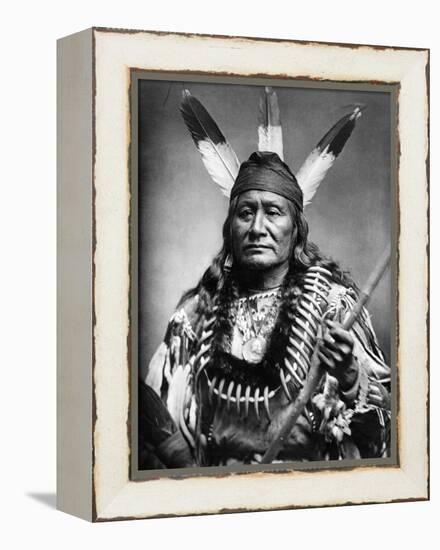 Sioux Man, C1890-null-Framed Premier Image Canvas