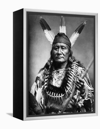 Sioux Man, C1890-null-Framed Premier Image Canvas