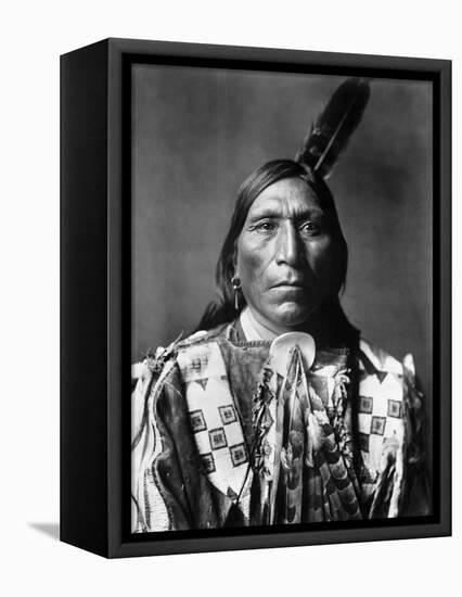 Sioux Man, C1907-Edward S^ Curtis-Framed Premier Image Canvas