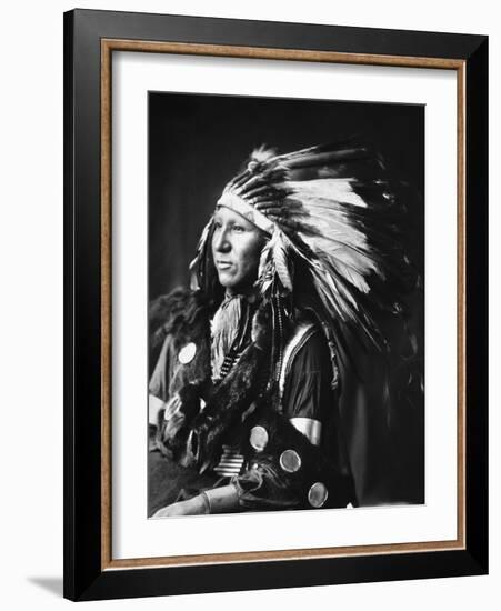 Sioux Native American, C1898-Adolph F. Muhr-Framed Photographic Print