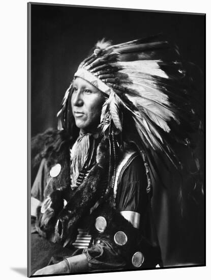Sioux Native American, C1898-Adolph F. Muhr-Mounted Photographic Print