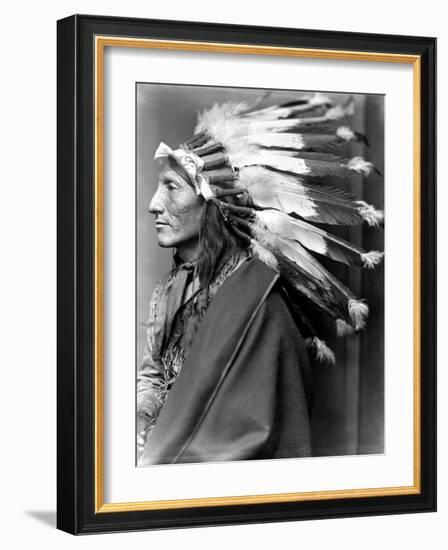 Sioux Native American, C1900-Gertrude Kasebier-Framed Photographic Print