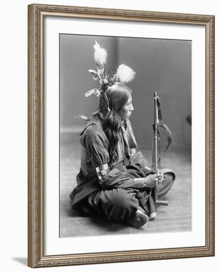 Sioux Native American, C1900-Gertrude Kasebier-Framed Photographic Print