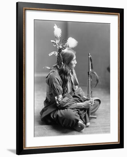 Sioux Native American, C1900-Gertrude Kasebier-Framed Photographic Print