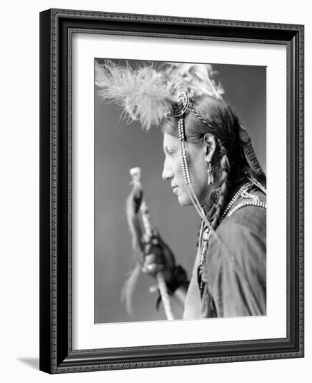 Sioux Native American, C1900-Gertrude Kasebier-Framed Photographic Print