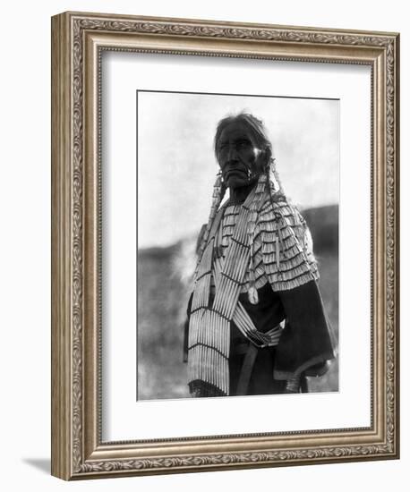 Sioux Woman, c1907-Edward S. Curtis-Framed Giclee Print