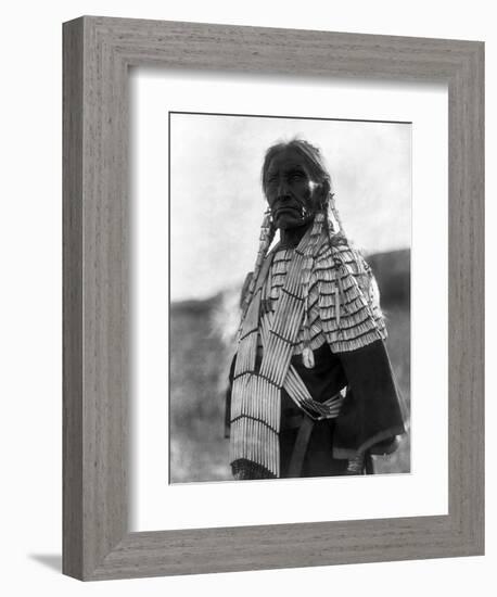 Sioux Woman, c1907-Edward S. Curtis-Framed Giclee Print