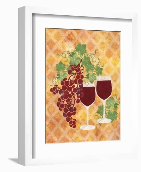 Sip of Wine-Bee Sturgis-Framed Art Print