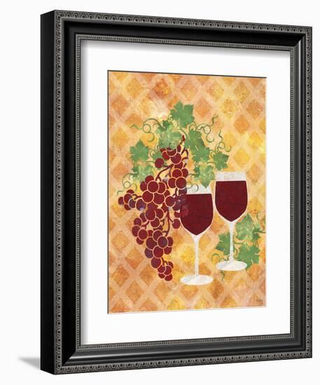 Sip of Wine-Bee Sturgis-Framed Art Print