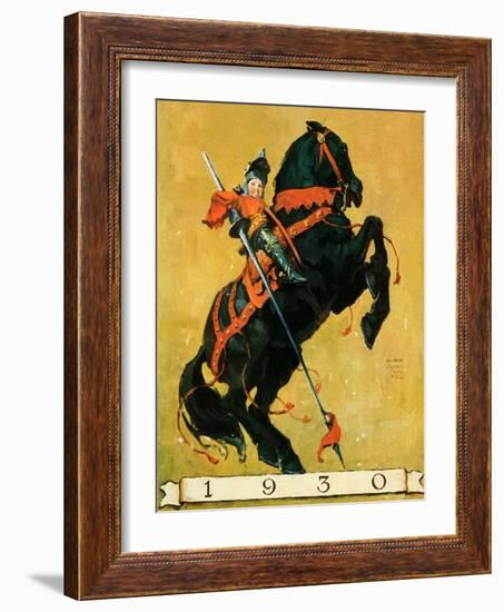 "Sir 1930,"January 1, 1930-William Meade Prince-Framed Giclee Print