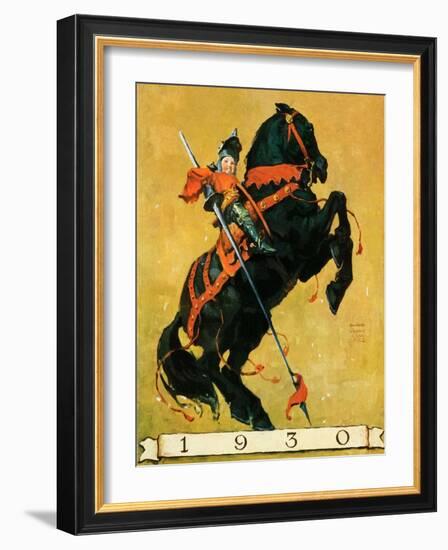 "Sir 1930,"January 1, 1930-William Meade Prince-Framed Giclee Print