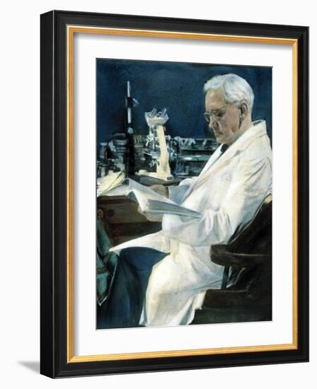 Sir Alexander Fleming-null-Framed Photographic Print