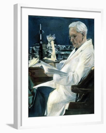 Sir Alexander Fleming-null-Framed Photographic Print