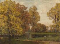 Golden Autumn-Sir Alfred East-Giclee Print