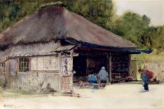 Tea-House in the Village of Hakone, c.1889-Sir Alfred East-Giclee Print