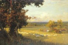 The Golden Valley-Sir Alfred East-Giclee Print