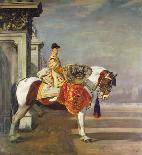 The Drum Horse-Sir Alfred Munnings-Premium Giclee Print