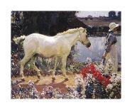 Charge of Flowerdew's Squadron, c.1918-Sir Alfred Munnings-Giclee Print