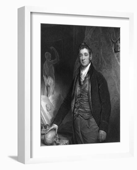 Sir Anthony Carlisle-M A Shee-Framed Art Print