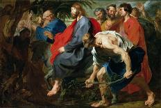 The Crucified Christ with the Virgin Mary, Saints John the Baptist and Mary Magdalene-Sir Anthony Van Dyck-Giclee Print