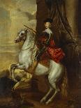 Equestrian Portrait of the Cardinal-Infante Ferdinand of Spain (1609-1641), Wearing Armour and…-Sir Anthony Van Dyck (Follower of)-Premier Image Canvas