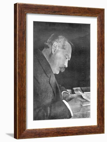 Sir Arthur Conan Doyle, Scottish Author, 1912-Emil Otto Hoppe-Framed Giclee Print