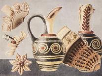 Detail of the Pottery Decorations from Knossos, 1921-Sir Arthur Evans-Giclee Print