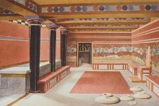 Cup Reproductions and Colorful Fragments from Knossos, 1921-Sir Arthur Evans-Giclee Print