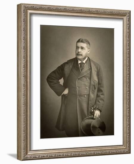 Sir Arthur Sullivan, Composer, Portrait Photograph-Stanislaus Walery-Framed Giclee Print