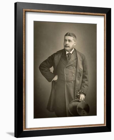 Sir Arthur Sullivan, Composer, Portrait Photograph-Stanislaus Walery-Framed Giclee Print