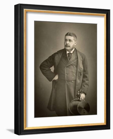 Sir Arthur Sullivan, Composer, Portrait Photograph-Stanislaus Walery-Framed Giclee Print