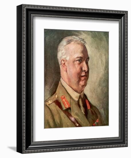 Sir Arthur William Currie, Canadian First World War General-null-Framed Giclee Print