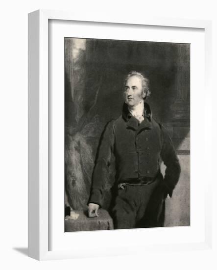 Sir Astley Paston Cooper-Thomas Lawrence-Framed Art Print