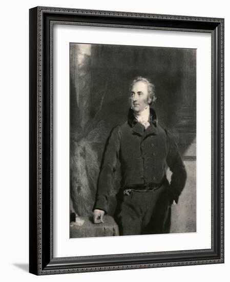 Sir Astley Paston Cooper-Thomas Lawrence-Framed Art Print