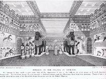 Interior of the Palace of Nineveh, Illustration from 'Hutchinson's History of the Nations'-Sir Austen Henry Layard-Framed Giclee Print