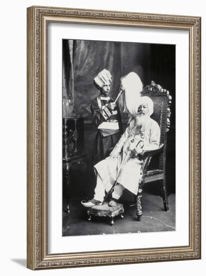 Sir Babkhem Singh Bedor Bedi of Kullar-James Lafayette-Framed Giclee Print