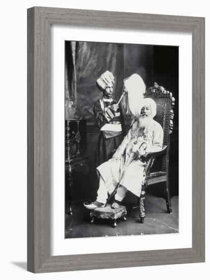 Sir Babkhem Singh Bedor Bedi of Kullar-James Lafayette-Framed Giclee Print