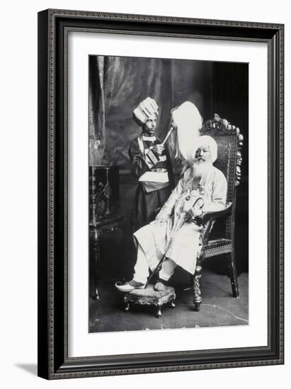 Sir Babkhem Singh Bedor Bedi of Kullar-James Lafayette-Framed Giclee Print