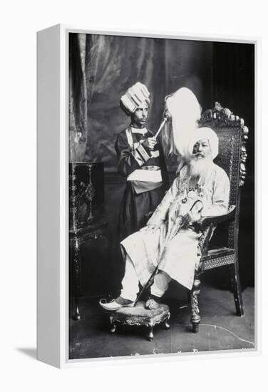 Sir Babkhem Singh Bedor Bedi of Kullar-James Lafayette-Framed Premier Image Canvas