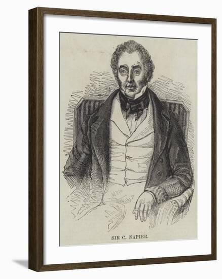 Sir C Napier-null-Framed Giclee Print