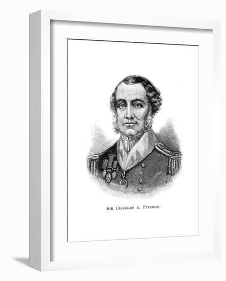 Sir Charles Augustus Fitzroy, Governor of New South Wales-W Macleod-Framed Giclee Print