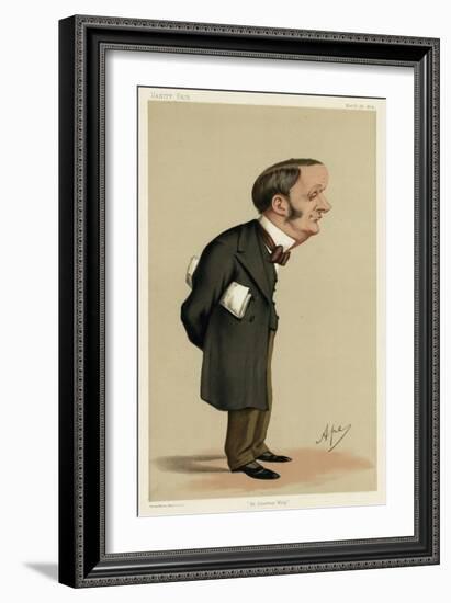 Sir Charles Forster, Vanity Fair-Carlo Pellegrini-Framed Art Print