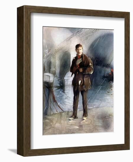 Sir Charles Henry Hawtrey in a Message from Mars, C1902-Ellis & Walery-Framed Giclee Print