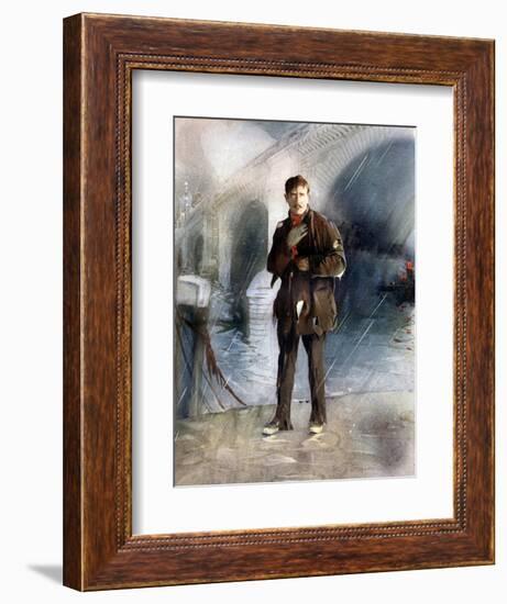 Sir Charles Henry Hawtrey in a Message from Mars, C1902-Ellis & Walery-Framed Giclee Print