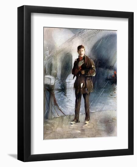 Sir Charles Henry Hawtrey in a Message from Mars, C1902-Ellis & Walery-Framed Giclee Print