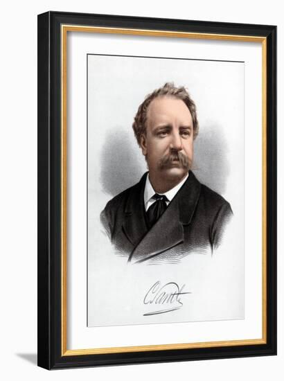Sir Charles Santley, English Vocalist, C1890-Petter & Galpin Cassell-Framed Giclee Print
