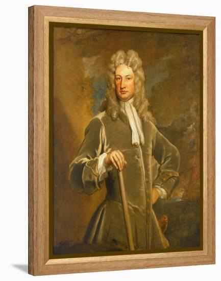 Sir Charles Wager (1666-1743), 1710 (Oil on Canvas)-Godfrey Kneller-Framed Premier Image Canvas