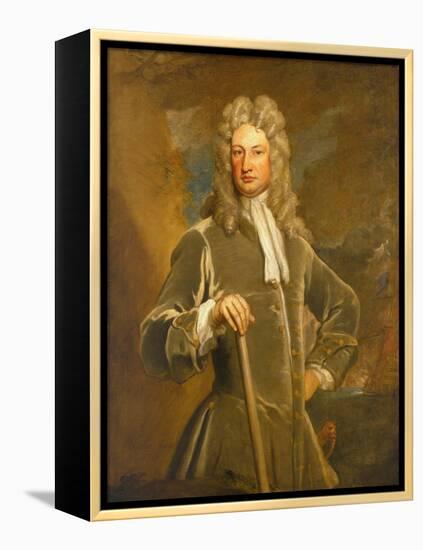 Sir Charles Wager (1666-1743), 1710 (Oil on Canvas)-Godfrey Kneller-Framed Premier Image Canvas