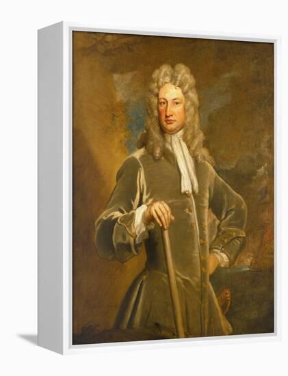 Sir Charles Wager (1666-1743), 1710 (Oil on Canvas)-Godfrey Kneller-Framed Premier Image Canvas