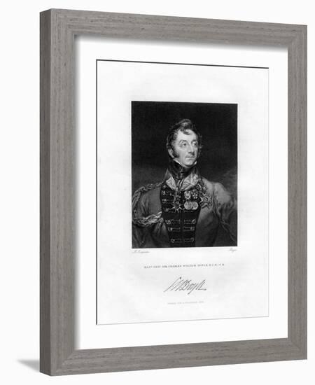 Sir Charles William Doyle, British General, 1829-Henri Meyer-Framed Giclee Print